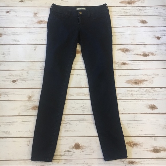 Bullhead Black Denim Leggings Jeans Size 7(Jr) - Picture 2 of 8